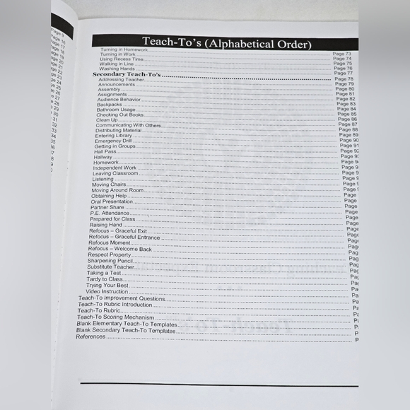 Teach-To’s 100 Behavior Lesson Plans and Essential Advice Book by Rick Dahlgren - Picture 9 of 9